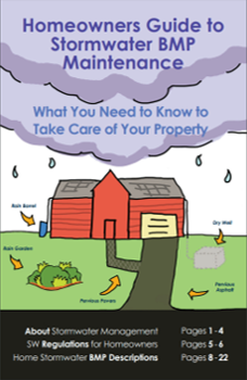 A guide to manage stormwater geared to homeowners