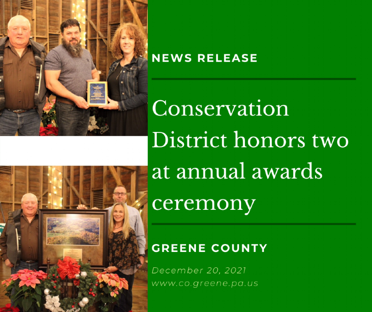 Press Release graphic for Conservation District Awards
