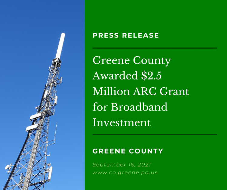 Press Release Graphic for $2.5 Million ARC Grant