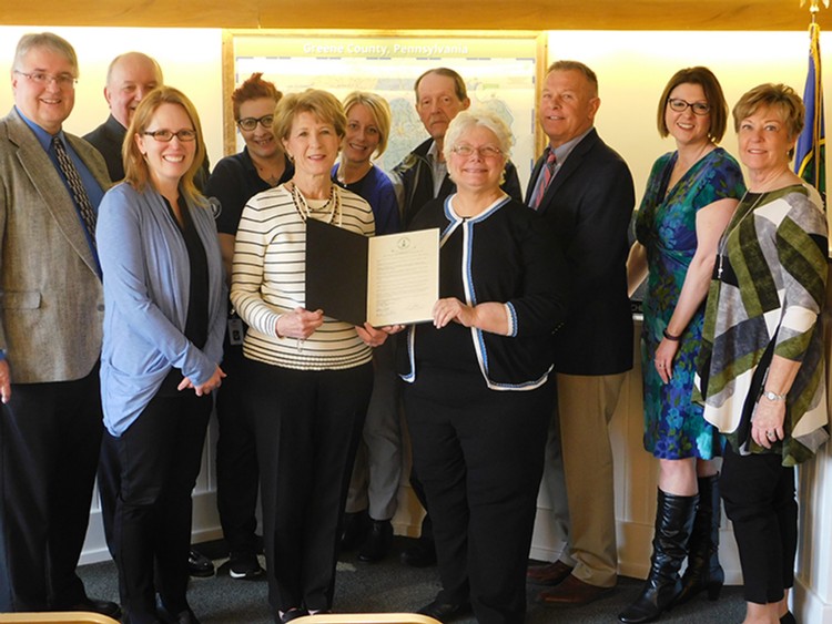Commissioners proclaim April 2 as National Service Recognition Day