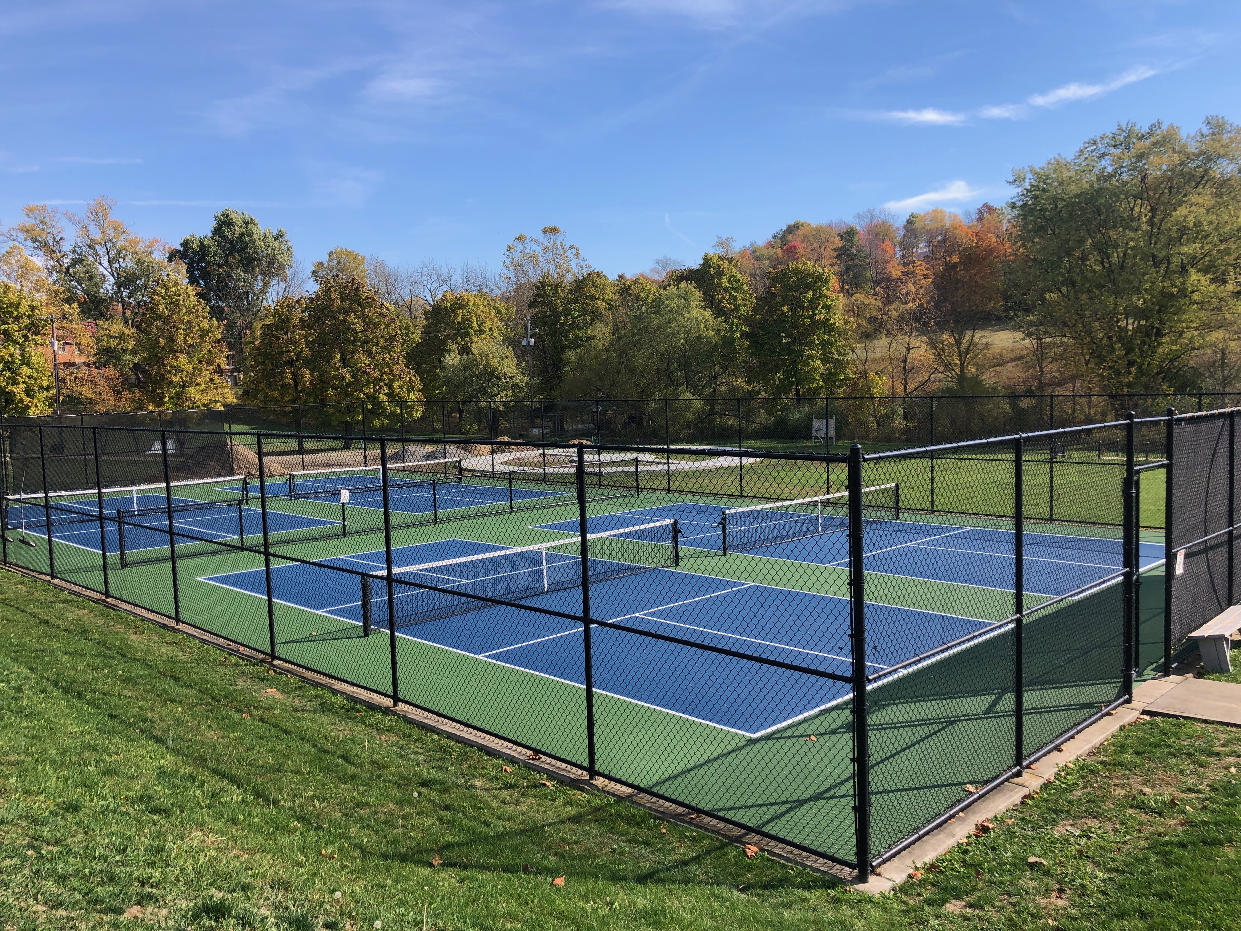 Newly Resurfaced Pickle Ball Courts!